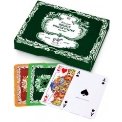 Karty Liście dębu Bridge 2 talie Poker Piatnik