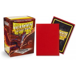 Dragon Shield Standard Sleeves - Matte Crimson (100 Sleeves) matowe karmazynowe