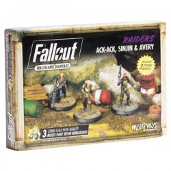 Fallout: Wasteland Warfare - Ack Ack, Sinjin & Avery Miniatures Expansion