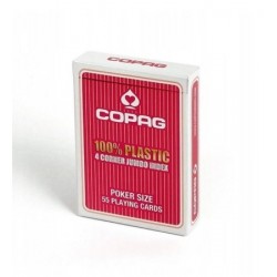Cartamundi: Karty do gry - Poker Copag 310 Poker czerwony