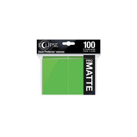 Protektor Eclipse Matte Lime Green 100 szt. (66x91mm)