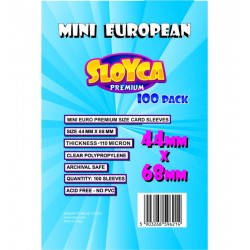 SLOYCA Koszulki Mini European Premium 44x68mm (100szt)