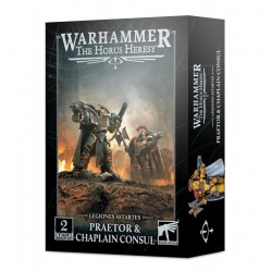 Warhammer: The Horus Heresy - Legion Cataphractii Praetor & Chaplain Consul