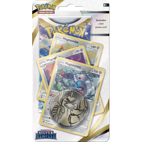 Pokémon TCG:Silver Tempest Premium Checklane Blister (Magnezone) SWSH 12.0
