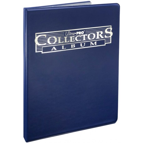 4-Pocket Cobalt Collectors Portfolio
