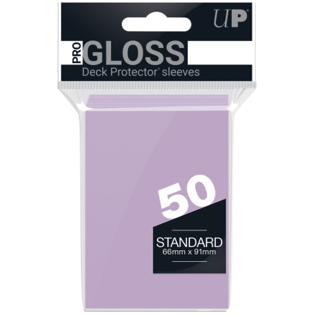Ultra Pro Koszulki Gloss Standard Deck Protector sleeves: Aqua (66mm x 91mm)