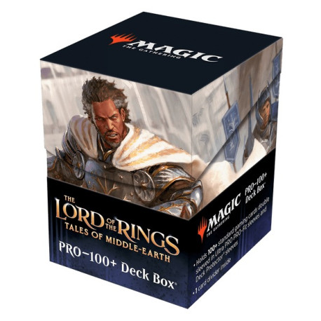 UltraPro MTG The Lord of the Rings: Tales of Middle-earth ARAGORN 100+ Deck Box for Magic: The Gathering