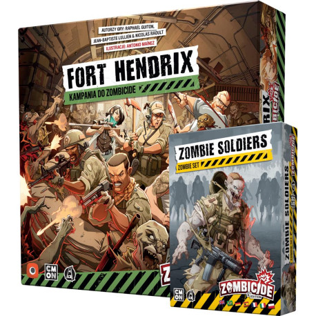 Zombicide 2ed: Fort Hendrix + Zombie Soldiers