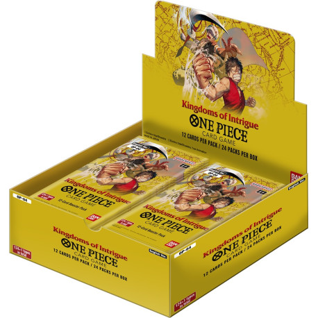 One Piece Card Game - Kingdom of Intrigue - Booster Display (24) - OP04