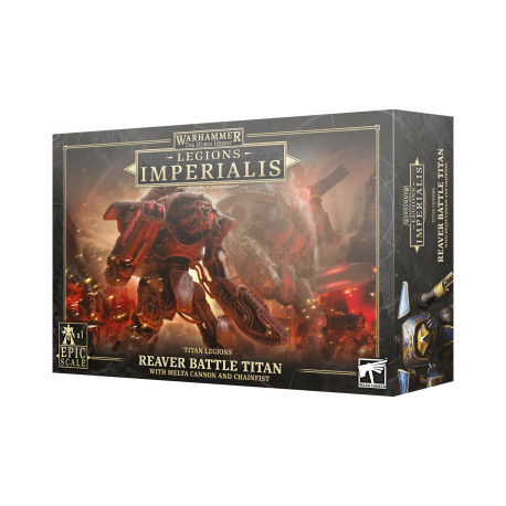 Legions Imperialis: Reaver Battle Titan With Melta Cannon And Chainfist