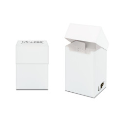 Ultra Pro: Deck Box Solid - White