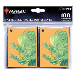 UltraPro Commander Masters Omnath, Locus of Mana Standard Deck Protector Sleeves (100ct) for Magic: The Gathering