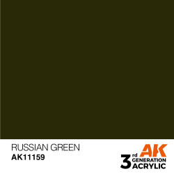 AK Interactive 3G Acrylic Russian Green 17ml