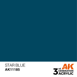 AK Interactive 3G Acrylic Star Blue 17ml