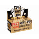 exas Hold'em 100% plastic jumbo - czerwony, 55 kart