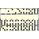 Domino 28szt euti, Grapet