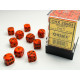 Chessex Speckled 12mm d6 Dice Blocks with Pips (36 Dice) - Fire