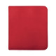 UP - 12-Pocket Zippered PRO-Binder - Red 12PKT