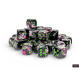 Brush Paintball/green 12mm d6 Dice Block (36 dice)